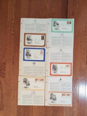 USPS July -  September 1983 USPS First Day Cover Stamp Letter + Inserts